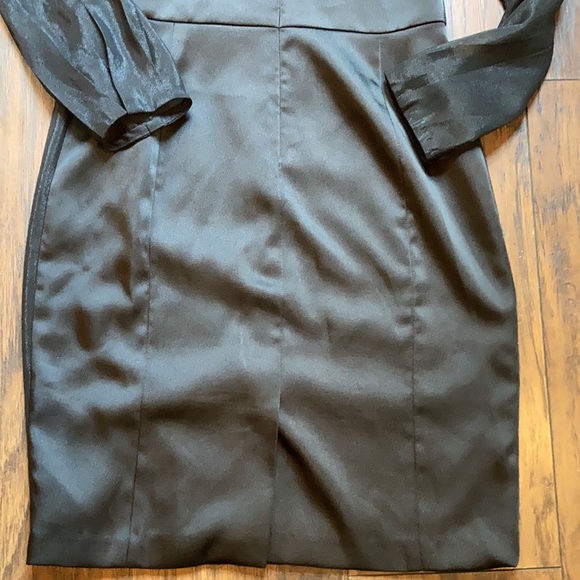 Ana Capri Black Gold Shimmer Dress - Picture 13 of 14